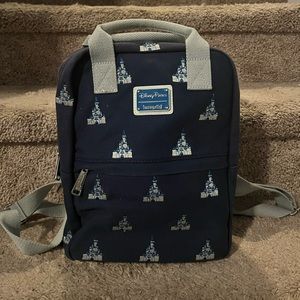 Disney Parks Loungefly Cinderella Castle bag